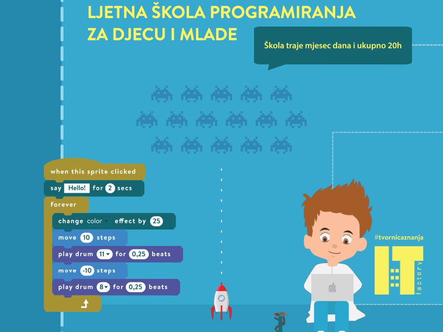 Ljetna škola programiranja za djecu i mlade